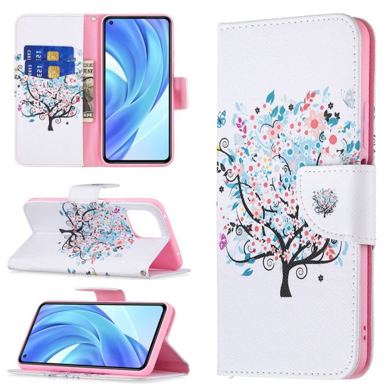 Housse Xiaomi 11 Lite 5G NE/Mi 11 Lite 4G/5G Flowered Tree