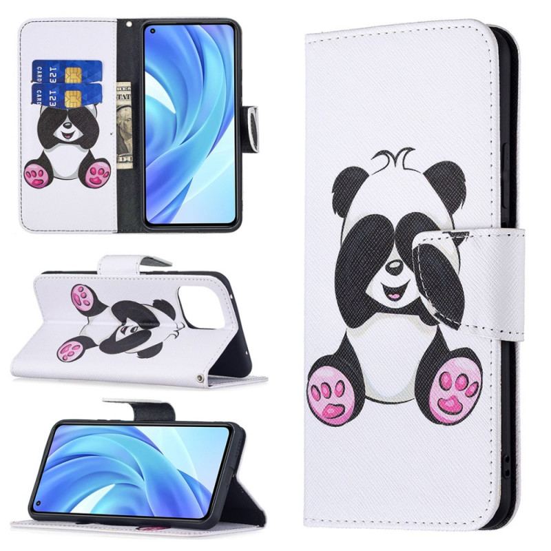 Housse Xiaomi 11 Lite 5G NE/Mi 11 Lite 4G/5G Panda Fun