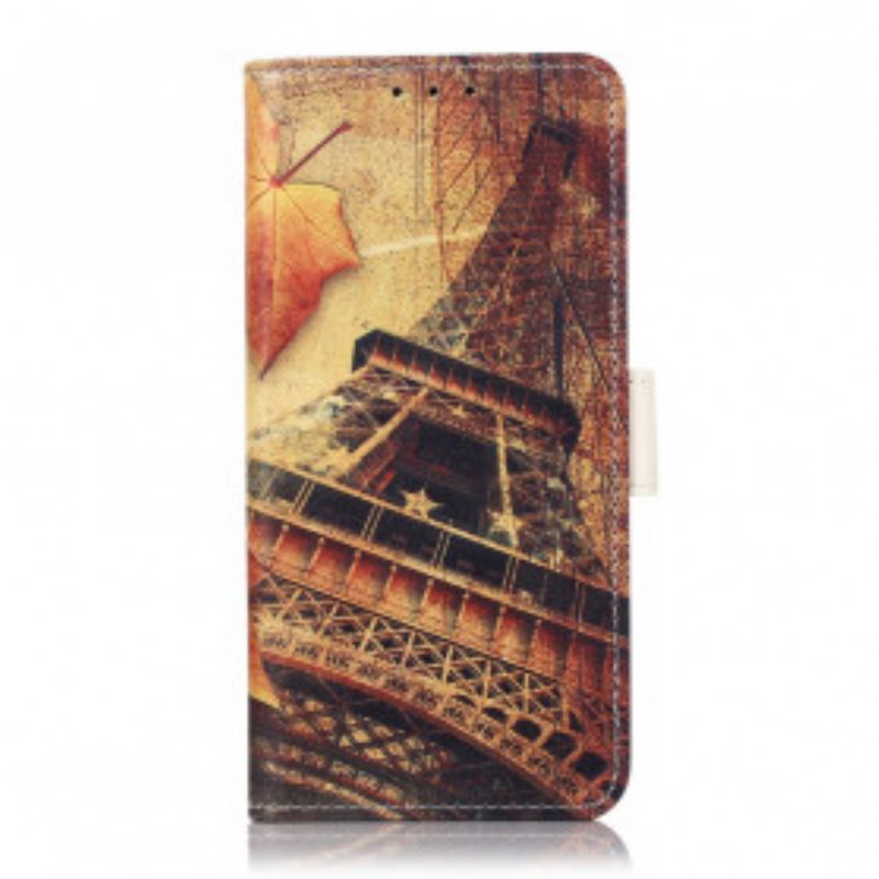 Housse Xiaomi 11 Lite 5G NE/Mi 11 Lite 4G/5G Tour Eiffel en Automne