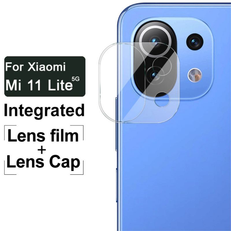 Lentille de Protection Full en Verre Trempé pour Xiaomi 11 Lite 5G NE/Mi 11 Lite 4G/5G