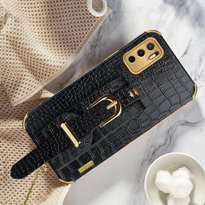 Coque Xiaomi Redmi Note 10 5G / Poco M3 Pro 5G Croco Bracelet