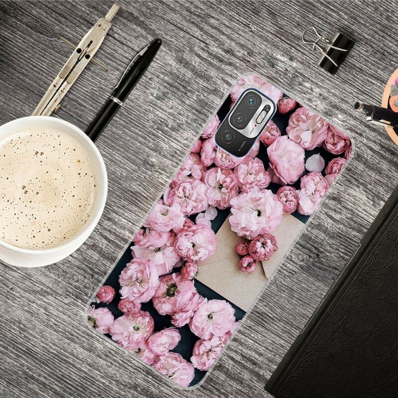 Coque Xiaomi Redmi Note 10 5G / Poco M3 Pro 5G Fleurs Intenses