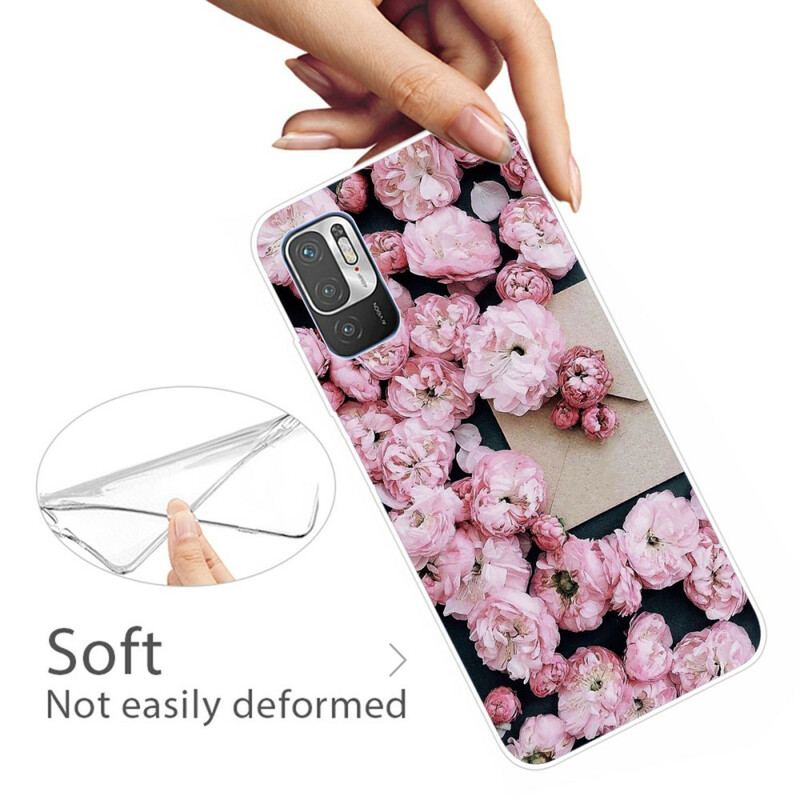 Coque Xiaomi Redmi Note 10 5G / Poco M3 Pro 5G Fleurs Intenses