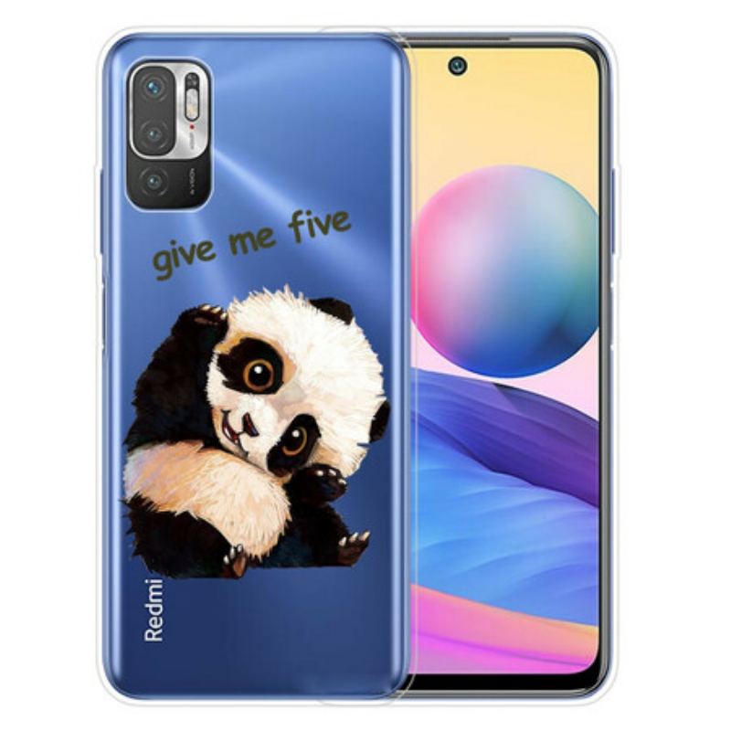 Coque Xiaomi Redmi Note 10 5G / Poco M3 Pro 5G Panda Give Me Five