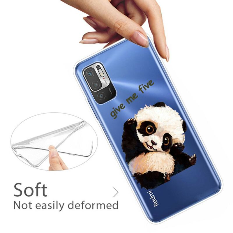 Coque Xiaomi Redmi Note 10 5G / Poco M3 Pro 5G Panda Give Me Five