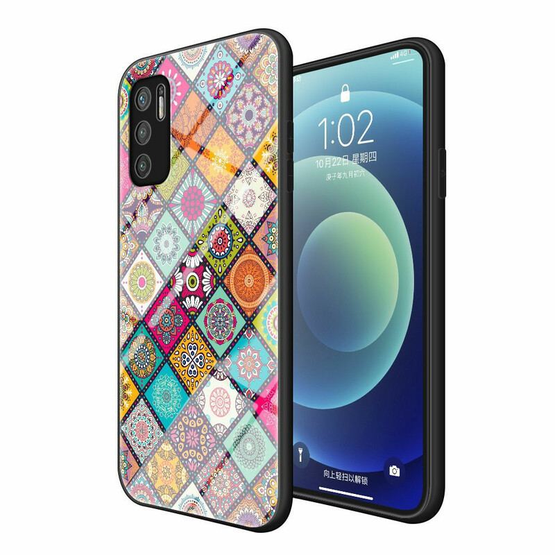 Coque Xiaomi Redmi Note 10 5G / Poco M3 Pro 5G Support Magnétique Patchwork