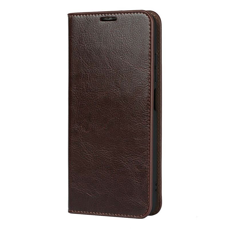 Flip Cover Xiaomi Redmi Note 10 5G / Poco M3 Pro 5G Cuir Véritable