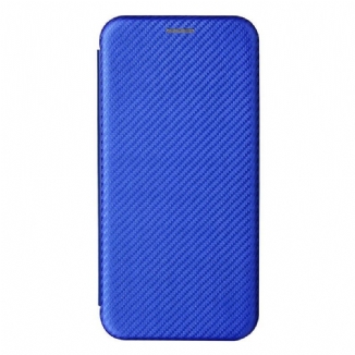 Flip Cover Xiaomi Redmi Note 10 5G / Poco M3 Pro 5G Fibre Carbone Coloré