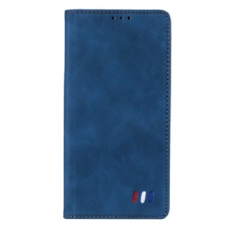 Flip Cover Xiaomi Redmi Note 10 5G / Poco M3 Pro 5G Style Cuir Tricolore