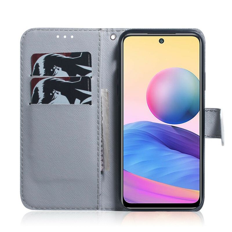 Housse Xiaomi Redmi Note 10 5G / Poco M3 Pro 5G Face de Tigre