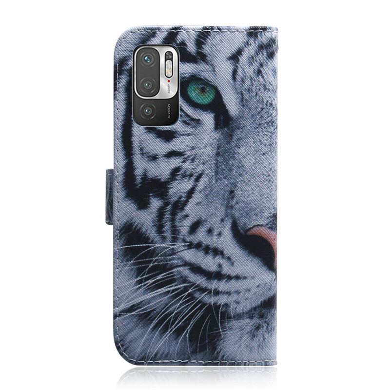 Housse Xiaomi Redmi Note 10 5G / Poco M3 Pro 5G Face de Tigre