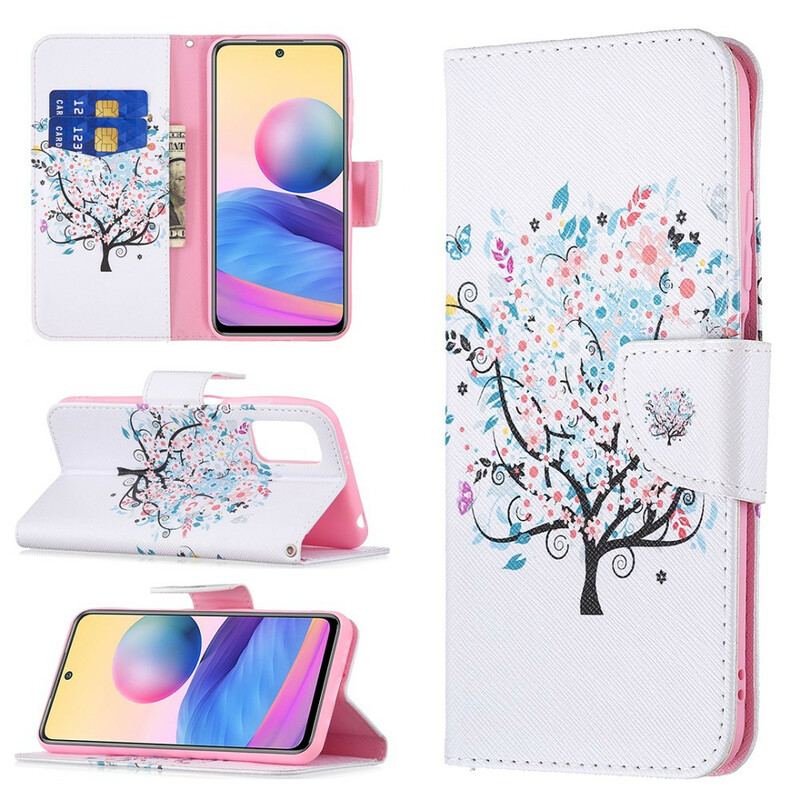 Housse Xiaomi Redmi Note 10 5G / Poco M3 Pro 5G Flowered Tree