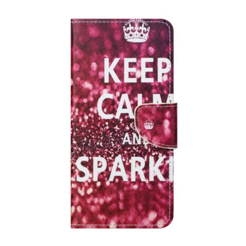 Housse Xiaomi Redmi Note 10 5G / Poco M3 Pro 5G Keep Calm and Sparkle