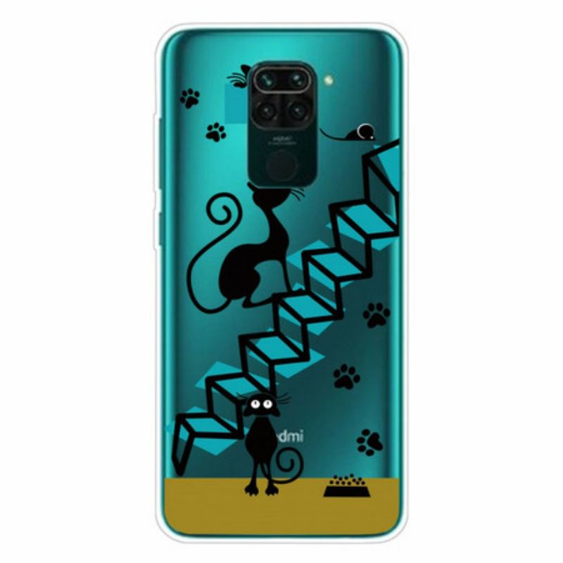 Coque Xiaomi Redmi Note 9 Drôles de Chats