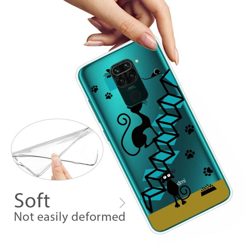 Coque Xiaomi Redmi Note 9 Drôles de Chats