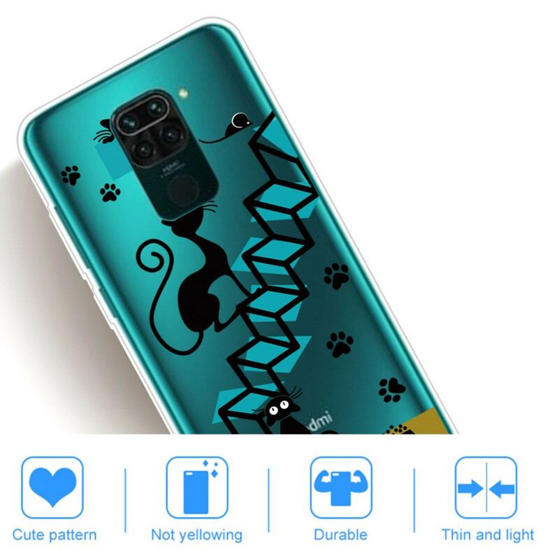 Coque Xiaomi Redmi Note 9 Drôles de Chats