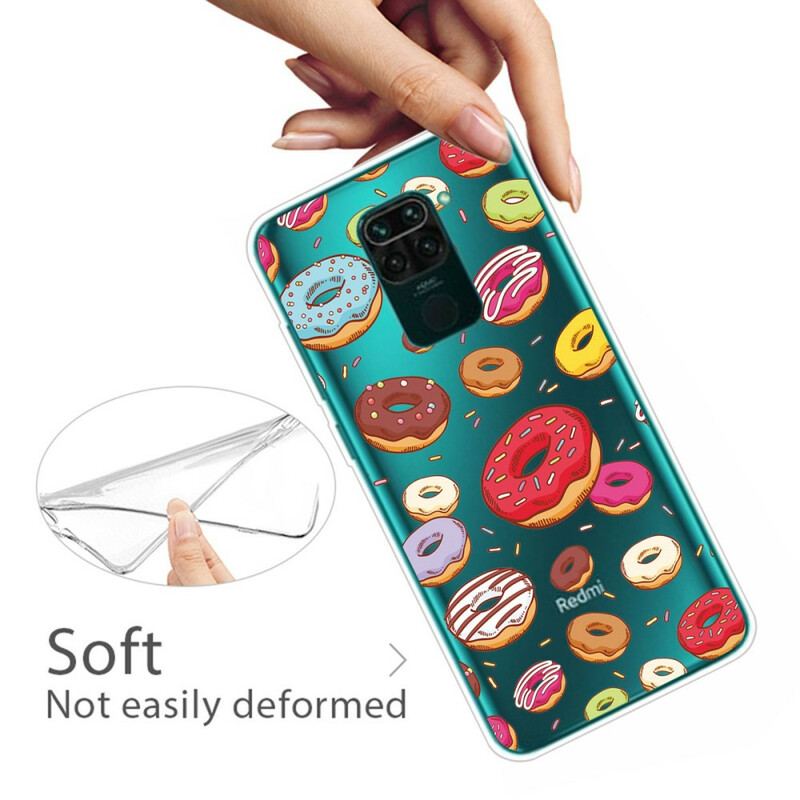 Coque Xiaomi Redmi Note 9 Love Donuts