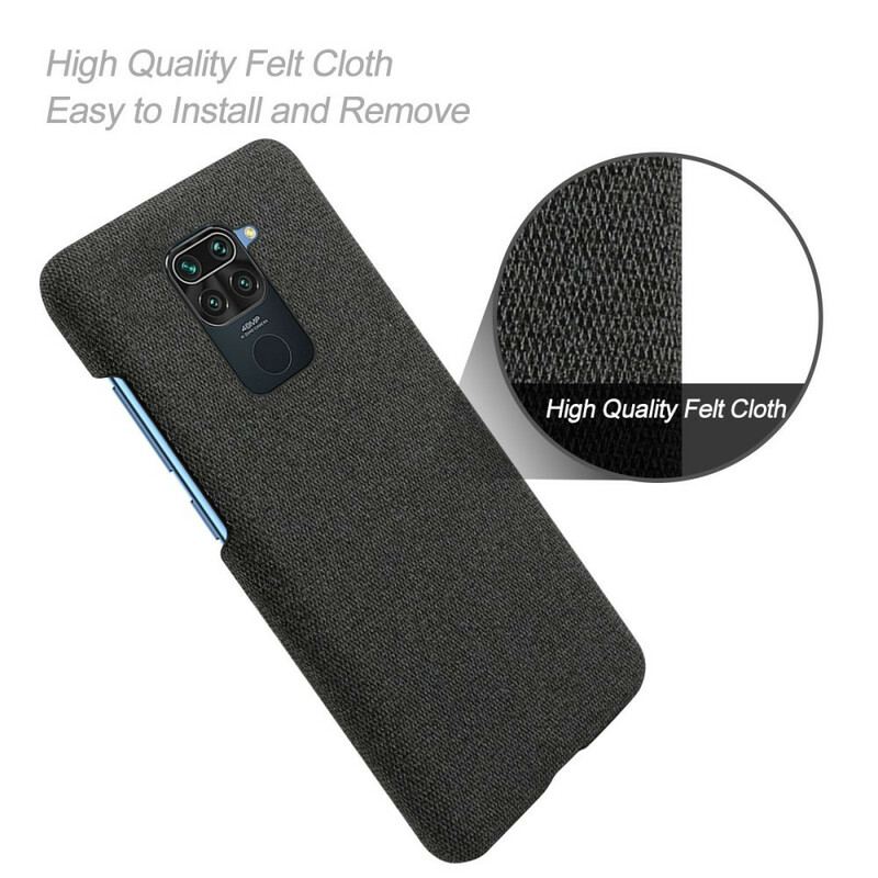 Coque Xiaomi Redmi Note 9 Texture Tissu