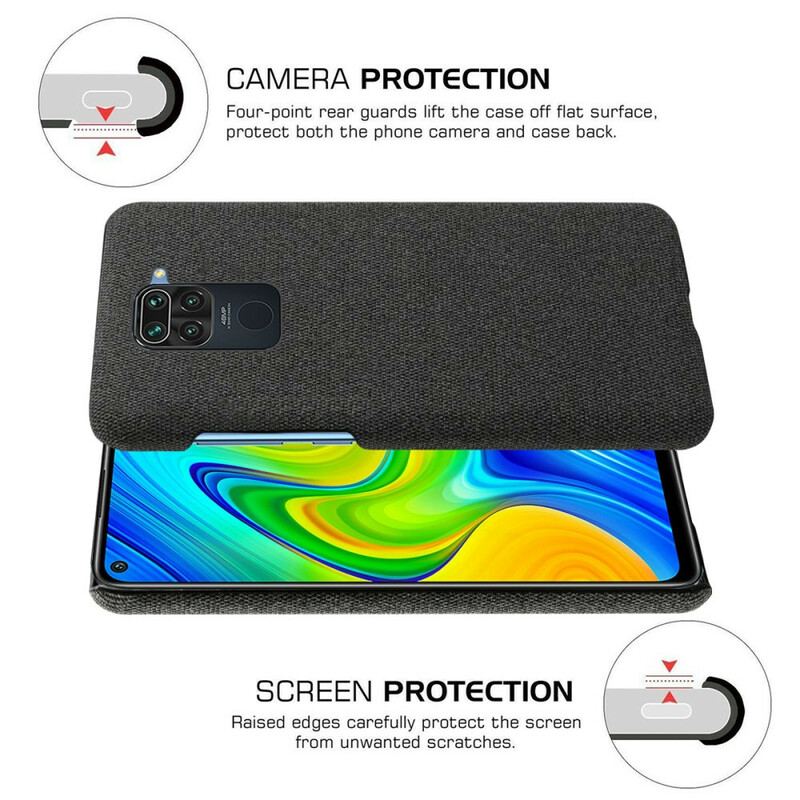 Coque Xiaomi Redmi Note 9 Texture Tissu