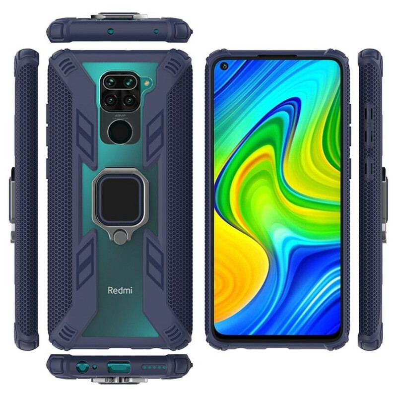 Coque Xiaomi Redmi Note 9 Warrior avec Anneau