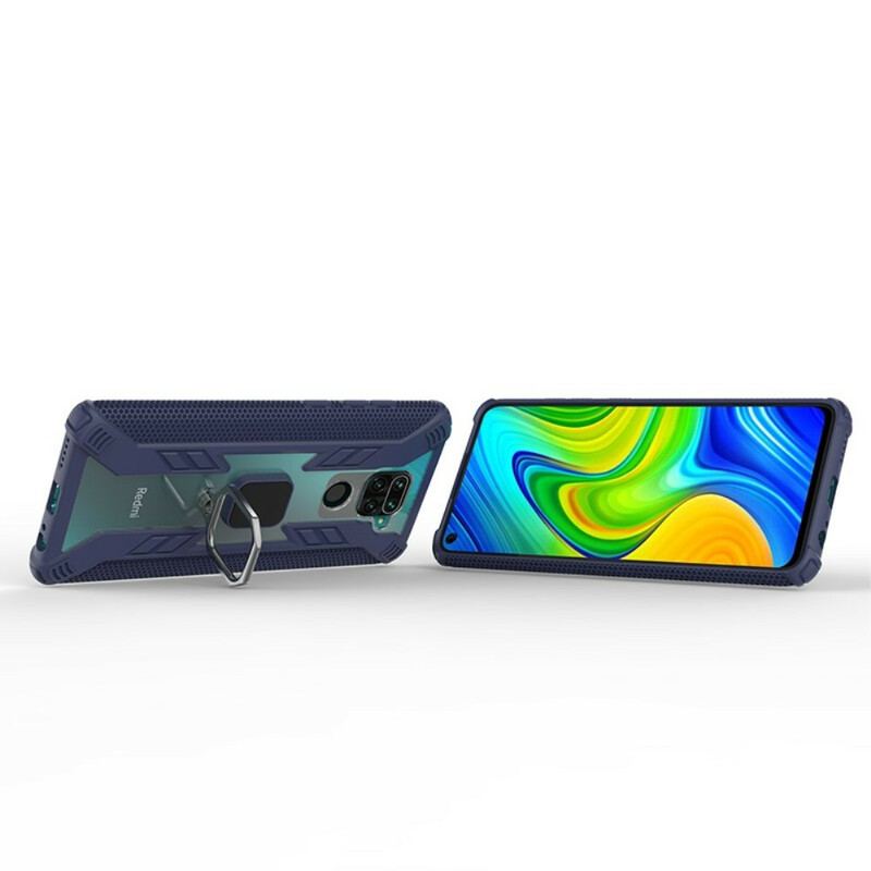 Coque Xiaomi Redmi Note 9 Warrior avec Anneau