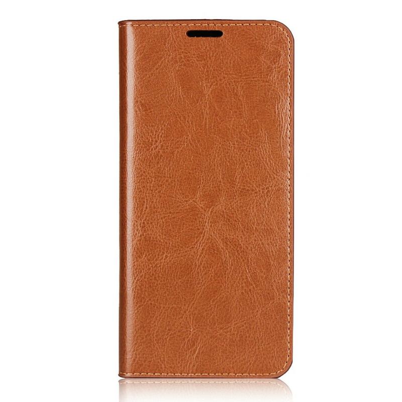 Flip Cover Xiaomi Redmi Note 9 Cuir Véritable