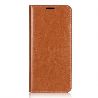 Flip Cover Xiaomi Redmi Note 9 Cuir Véritable