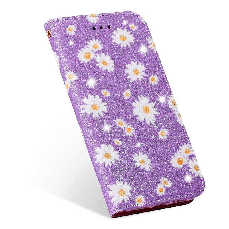 Flip Cover Xiaomi Redmi Note 9 Marguerites