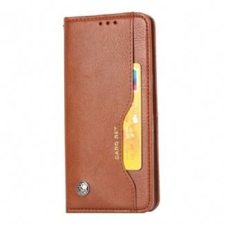 Flip Cover Xiaomi Redmi Note 9 Simili Cuir Porte-Cartes