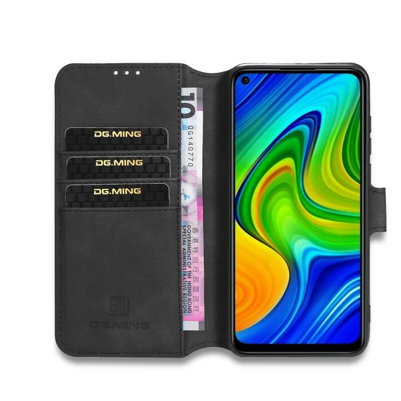 Housse Xiaomi Redmi Note 9 DG.MING Rétro