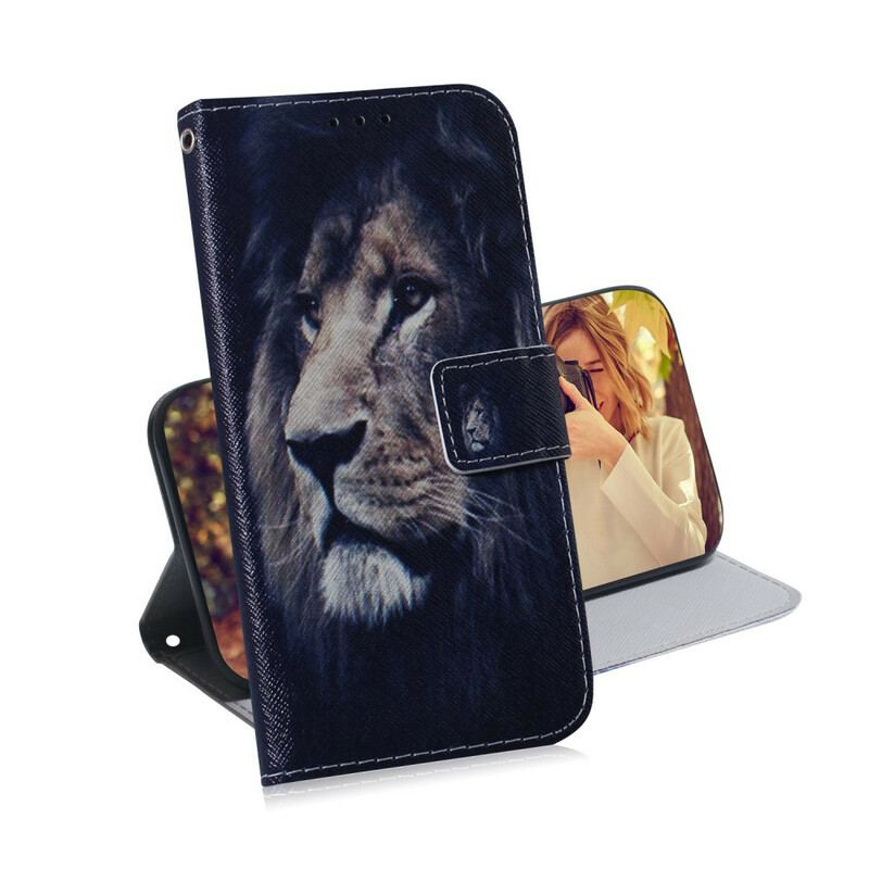 Housse Xiaomi Redmi Note 9 Dreaming Lion