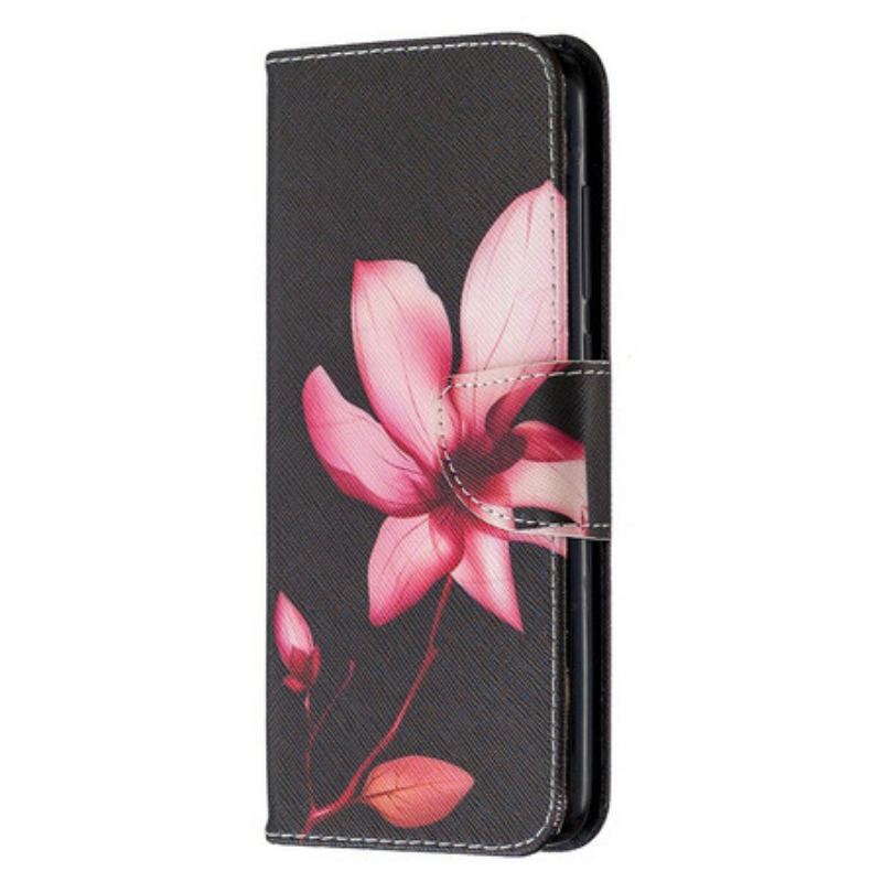 Housse Xiaomi Redmi Note 9 Fleur Rose