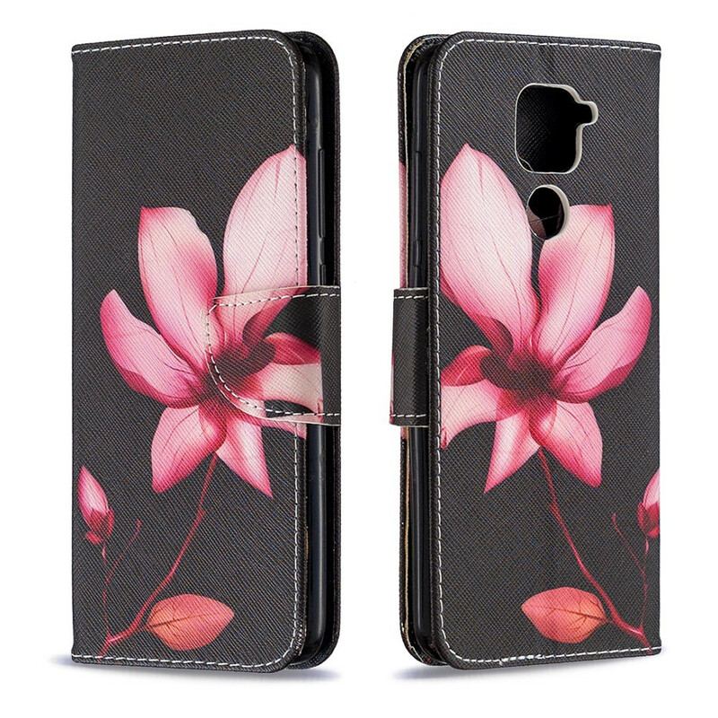 Housse Xiaomi Redmi Note 9 Fleur Rose