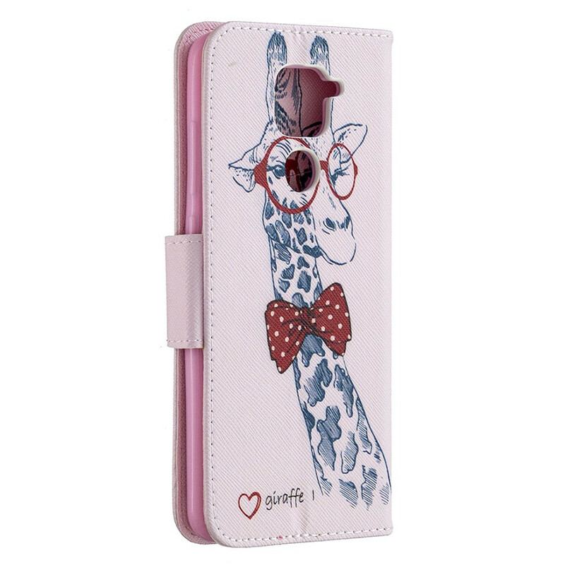 Housse Xiaomi Redmi Note 9 Girafe Intello