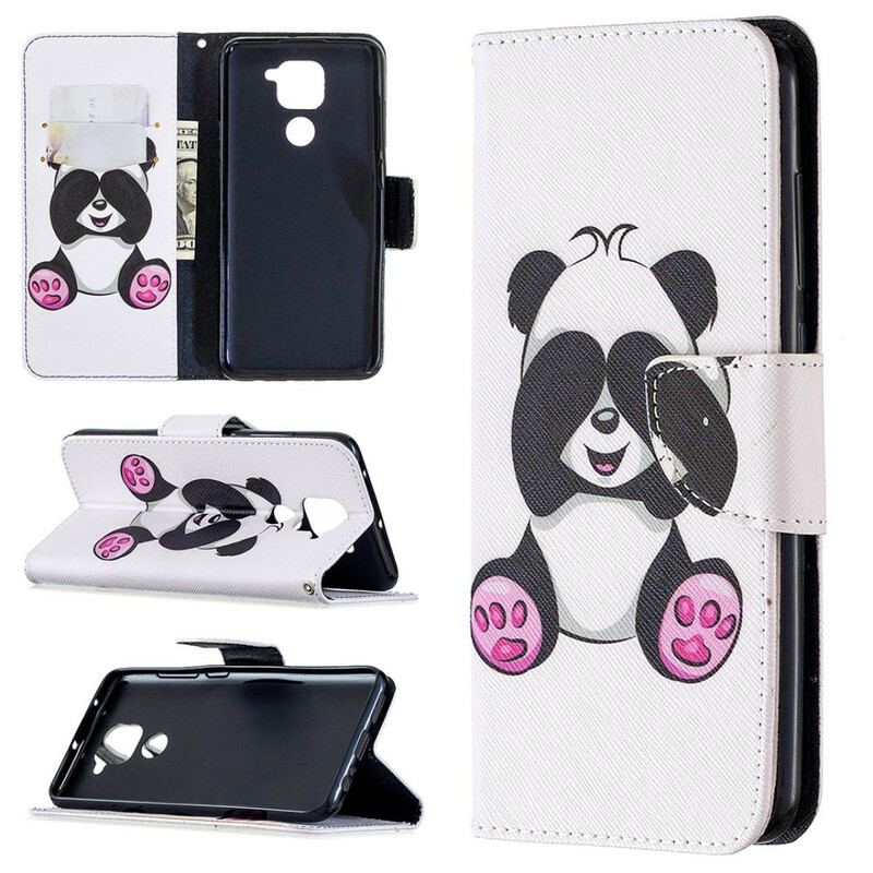 Housse Xiaomi Redmi Note 9 Panda Fun