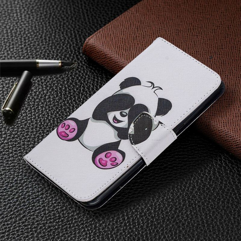 Housse Xiaomi Redmi Note 9 Panda Fun