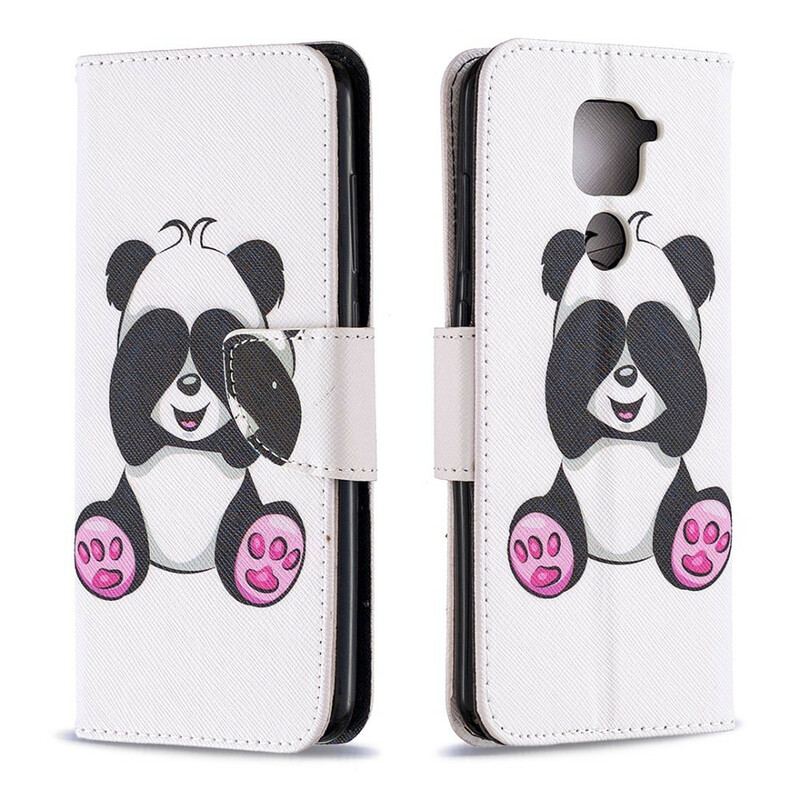 Housse Xiaomi Redmi Note 9 Panda Fun