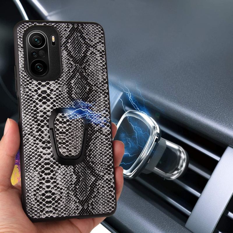 Coque Poco F3 / Xiaomi Mi 11i 5G Crocodile Anneau-Support