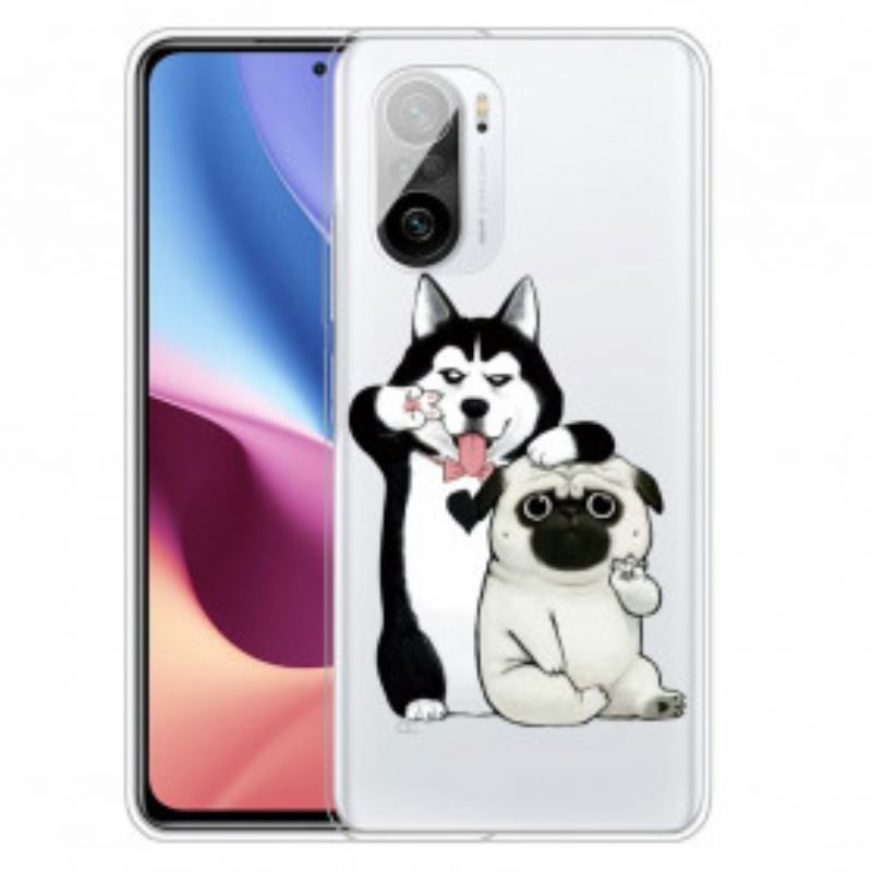 Coque Poco F3 / Xiaomi Mi 11i 5G Drôles de Chiens