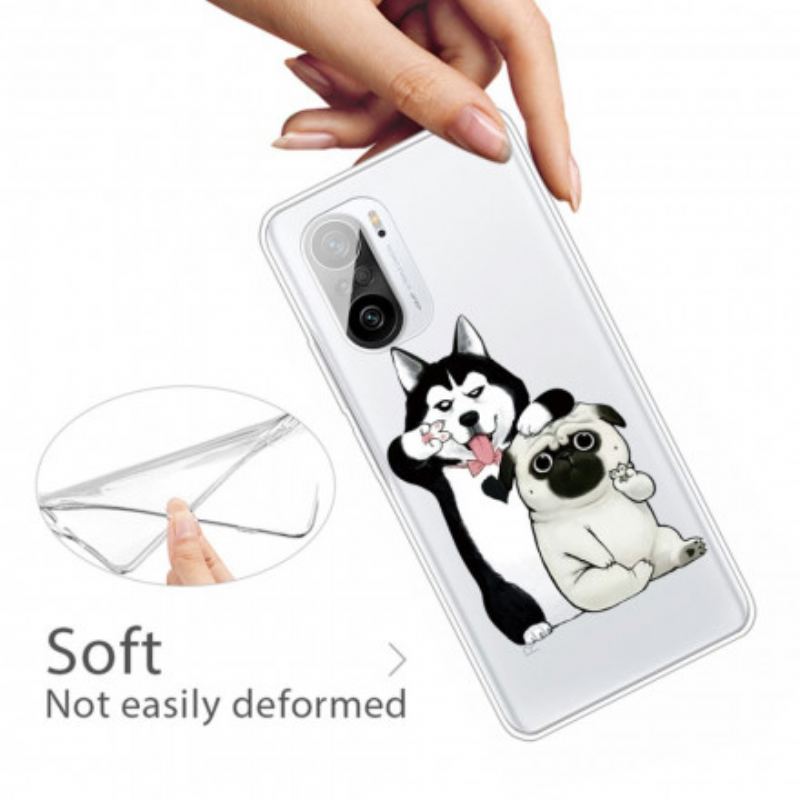 Coque Poco F3 / Xiaomi Mi 11i 5G Drôles de Chiens