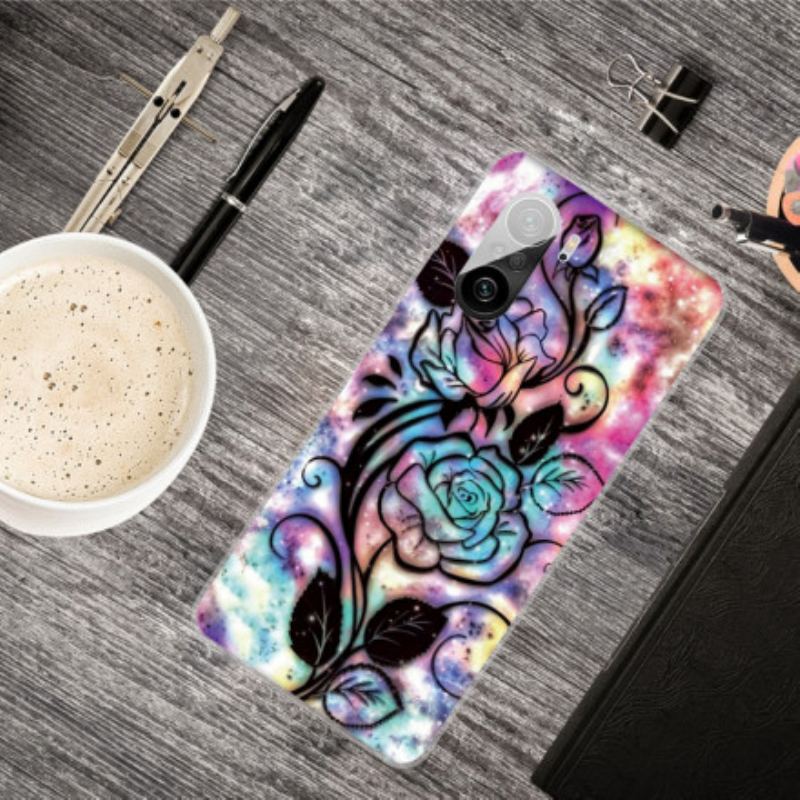 Coque Poco F3 / Xiaomi Mi 11i 5G Fleur Graphique