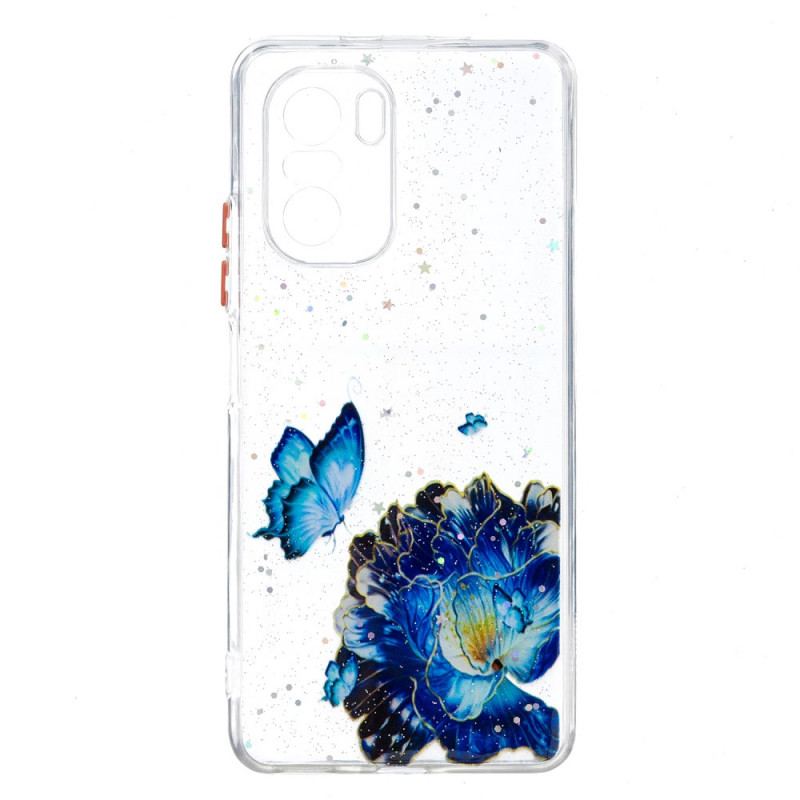 Coque Poco F3 / Xiaomi Mi 11i 5G Hybride Papillon Floral