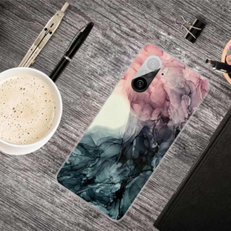 Coque Poco F3 / Xiaomi Mi 11i 5G Marbre Coloré