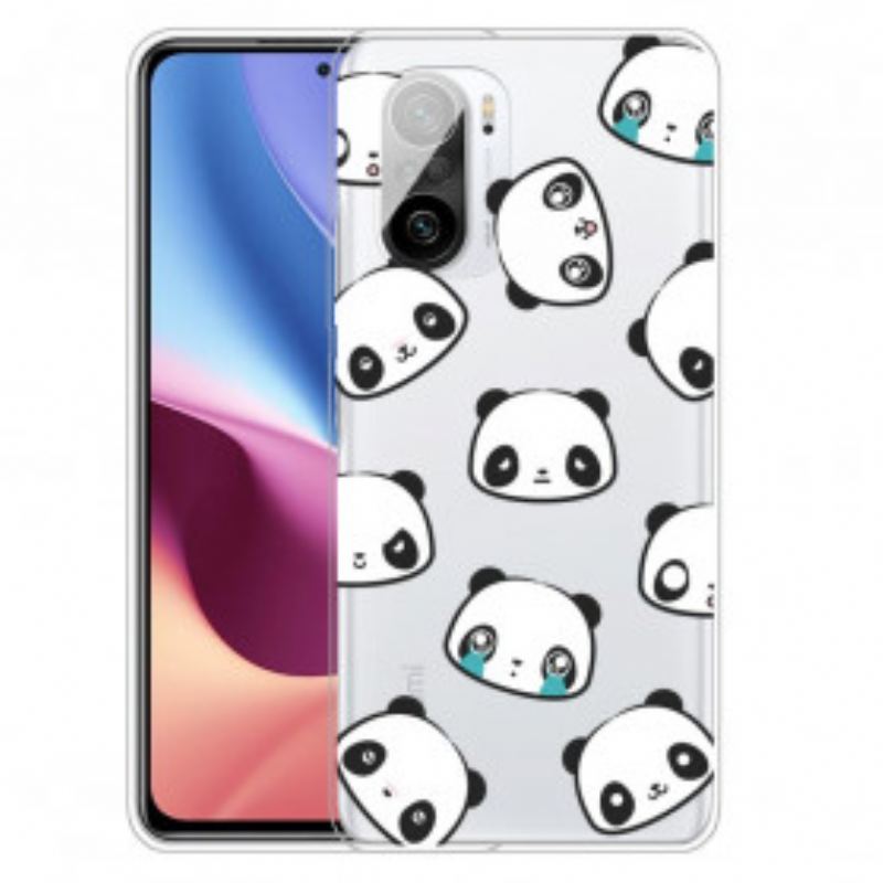 Coque Poco F3 / Xiaomi Mi 11i 5G Pandas Sentimentaux