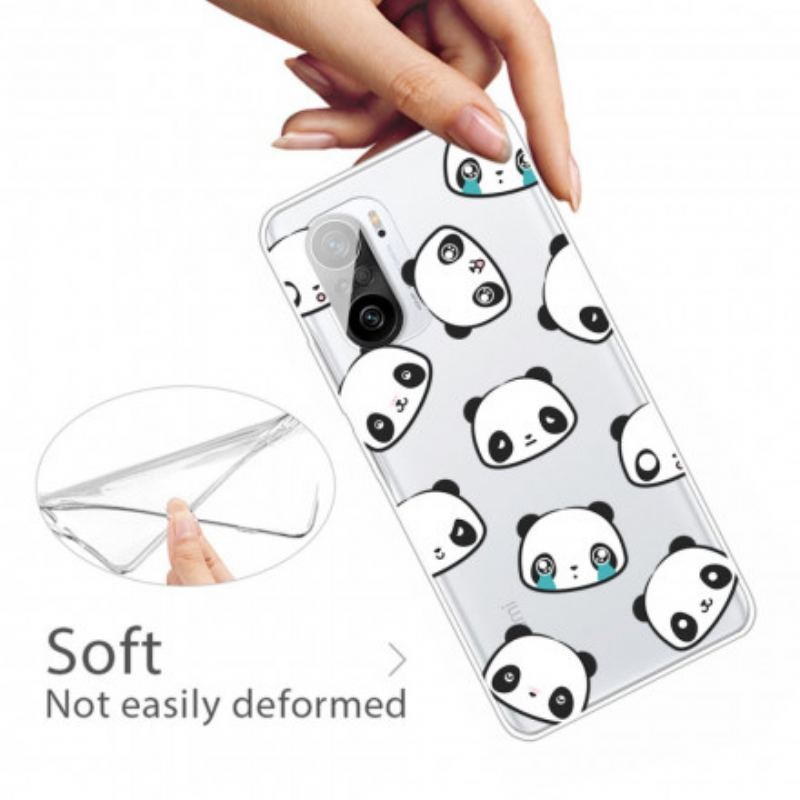 Coque Poco F3 / Xiaomi Mi 11i 5G Pandas Sentimentaux