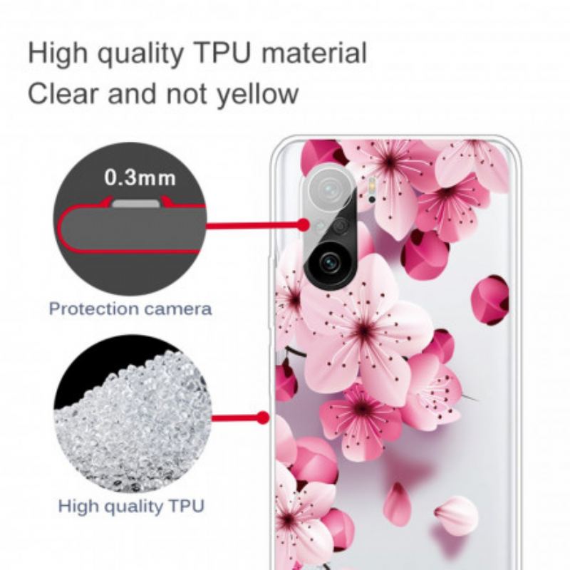 Coque Poco F3 / Xiaomi Mi 11i 5G Petites Fleurs Roses