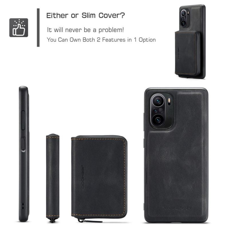 Coque Poco F3 / Xiaomi Mi 11i 5G Porte-Cartes Détachable