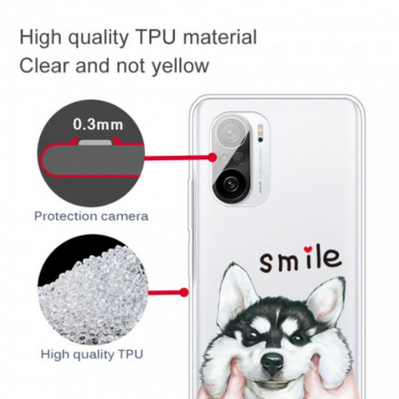 Coque Poco F3 / Xiaomi Mi 11i 5G Smile Dog