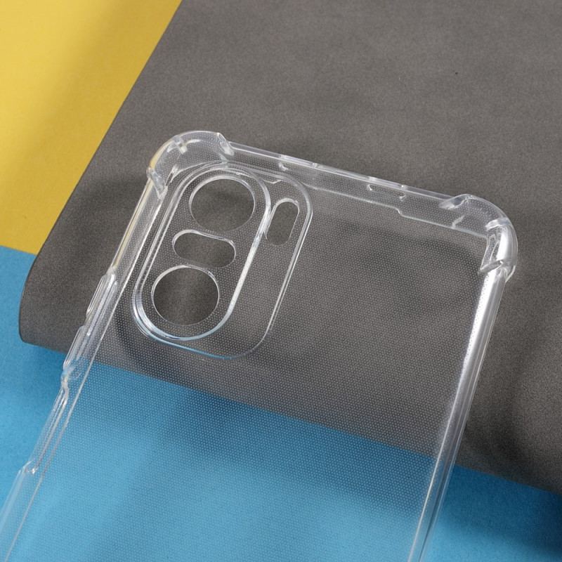 Coque Poco F3 / Xiaomi Mi 11i 5G Transparente Coins Renforcés