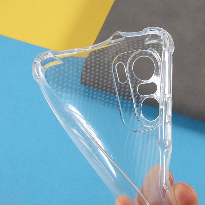 Coque Poco F3 / Xiaomi Mi 11i 5G Transparente Coins Renforcés